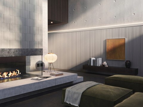 Allegretto panel 3D ścienny rozmiar 30x200 cm NMC NOËL & MARQUET ARSTYL 3D