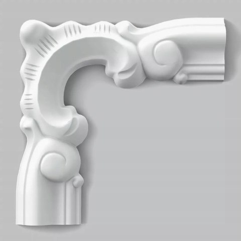 Dekor P8030D narożnik Orac Decor listwa ścienna pasuje do P8030 sztukateria