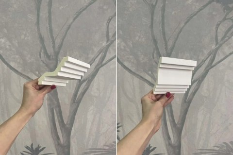 Gzyms schodkowy C400 Orac Decor Art Deco listwa gzymsowa