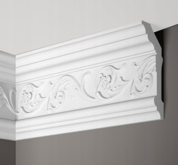 Listwa Creativa LGZ-08 gzyms zdobiony sufitowa ornamentowa wysokość 15.9 cm