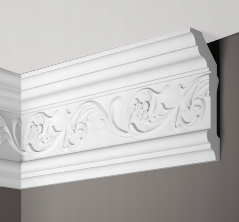Listwa Creativa LGZ-08 gzyms zdobiony sufitowa ornamentowa wysokość 15.9 cm