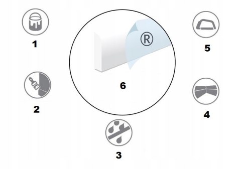 Listwa Creativa LGZ-10 gzyms zdobiony sufitowa ornamentowa wysokość 11.4 cm