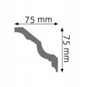 Listwa Creativa LGZ-11 gzyms zdobiony sufitowa ornamentowa wysokość 7.5 cm
