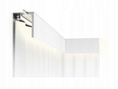 Listwa karniszowa CX215-2600 Orac maskownica o wysokości 9.5cm długość 2.6m