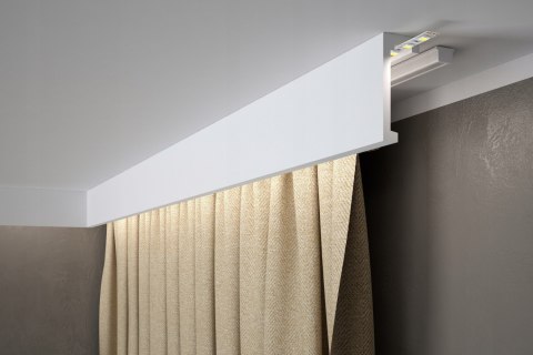 Listwa karniszowa QL026H Mardom wysokość 10cm listwa ma długość 300cm