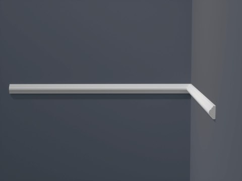Listwa naścienna gładka Creativa LPC-42 wysokość 2.5cm
