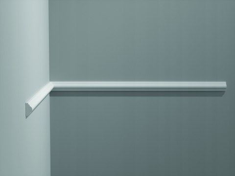 Listwa naścienna gładka Creativa LPC-42 wysokość 2.5cm