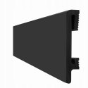 Listwa przypodłogowa PF100B wysokość 10cm czarna RAL9004 długość 240cm