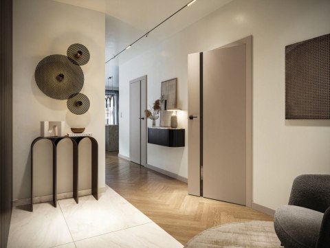 Listwa przypodłogowa PF100C Cappuccino długość 2.4m Durofit wysokość 10cm