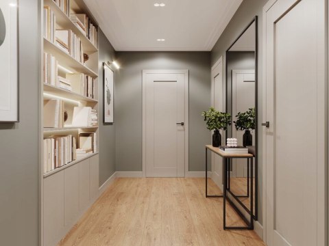 Listwa przypodłogowa PF100C Cappuccino długość 2.4m Durofit wysokość 10cm