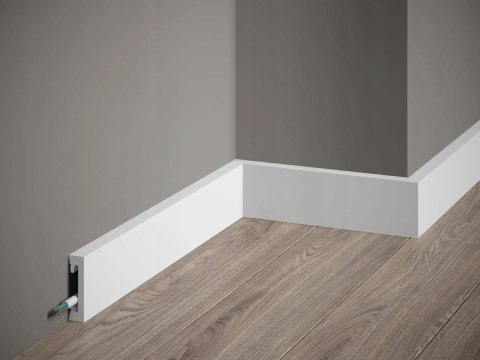 MD057P listwa przypodłogowa PolyForce wysokość 5.7cm RAL9003