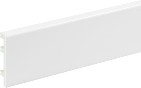Listwa przypodłogowa lakierowana biała RAL9003 PVC STL80 Creativa 220cm