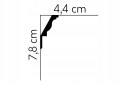 Listwa sufitowa MDA212 z ornamentem wysokość 7.8 cm Mardom Decor