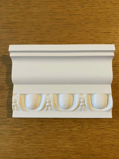 Listwa sufitowa MDA212 z ornamentem wysokość 7.8 cm Mardom Decor