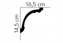 Listwa sufitowa gzyms ozdobny MDA401 Mardom Decor wysokość 14.5 cm
