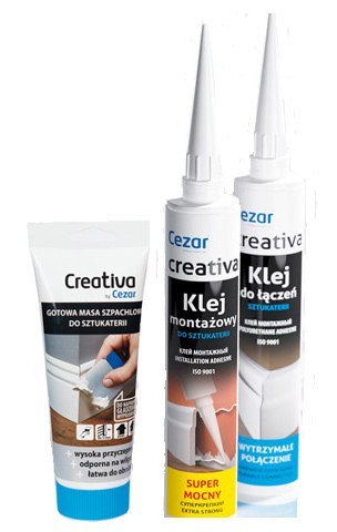 Listwa sufitowa gzyms zdobiona LGZ-01 Creativa wysokość 8.7cm