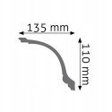 Listwa sufitowa gzyms zdobiona LGZ-05 Creativa wysokość 11 cm