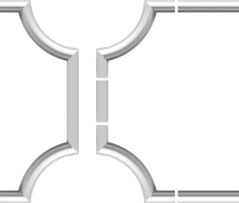 Narożnik ścienny Creativa LNG-20-1 do listwy LNG-20