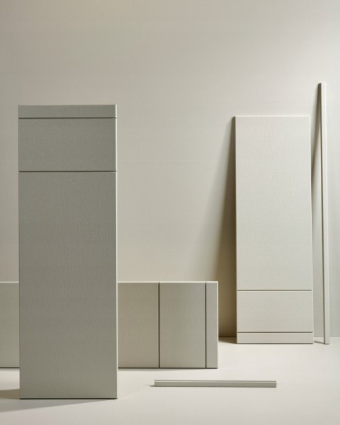 Panel ścienny 3D SCURETTO NMC 113,5x38cm Arstyl do malowania