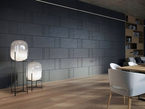 Panel ścienny 3D SCURETTO NMC 113,5x38cm Arstyl do malowania