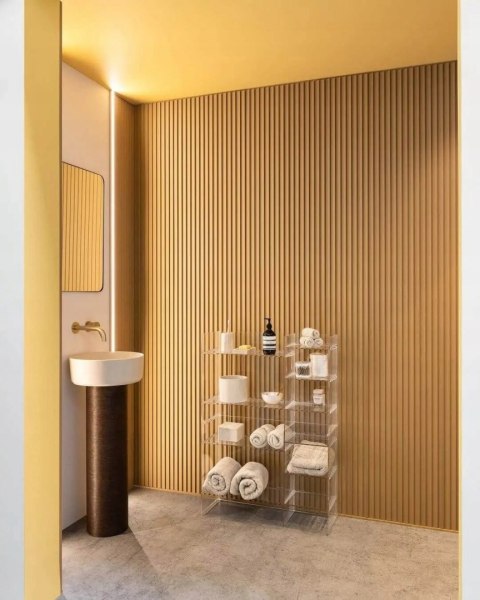 Panel ścienny 3d Orac Decor WX204 2600 Ripple ryflowany dwustronny lamele