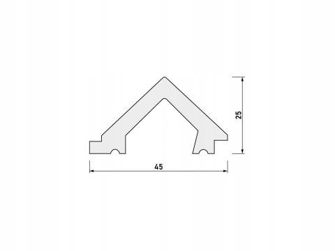 Element dekoracyjny WP003A pasuje do listwy WP003 270cm Mardom Decor