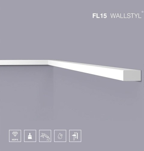 FL15 listwa ścienna panelowa podłogowa NMC pasuje do paneli NOEL & MARQUET