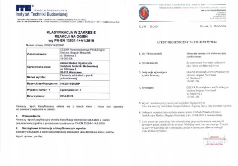 LGG-22 Creativa listwa sufitowa mała wysokość 5.5cm gzyms sztukateria 2.4m