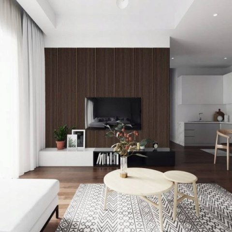 Lewe zakończenie lameli Dąb Ciemny L0104L Mardom Decor długość 2.7m