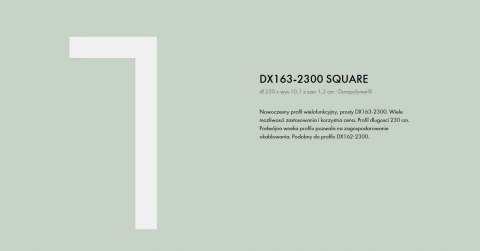 Listwa przypodłogowa DX163-2300 Orac Decor obramowanie drzwi 10.1cm