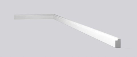 Listwa przypodłogowa FL11 Wallstyl 2.5cm pasuje do paneli NMC