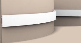 Listwa przypodłogowa SX162F flex wysokość 4cm Orac Decor elastyczna