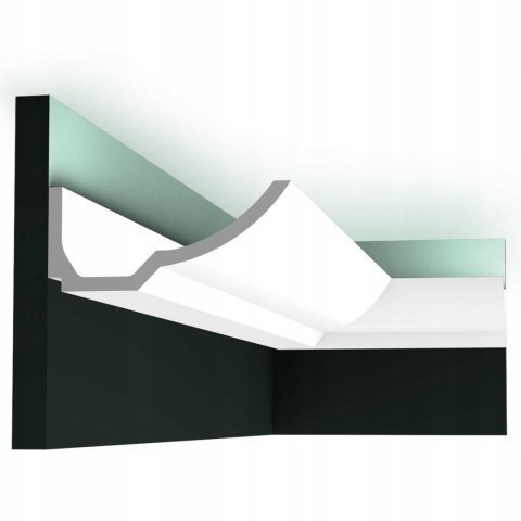 Listwa przysufitowa oświetleniowa C351 Orac Decor Boat LED wysokość 7.4cm