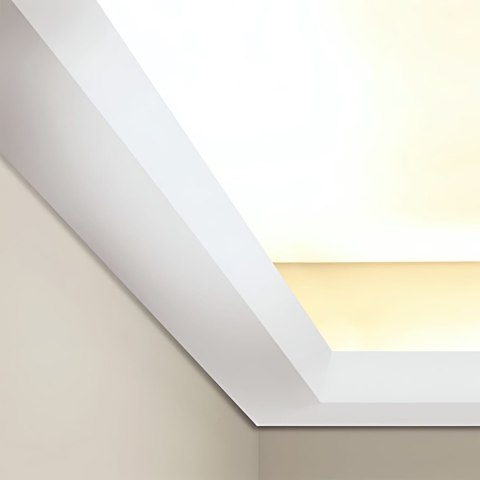Listwa przysufitowa oświetleniowa C357 Orac Decor Straight wysokość 7.1cm