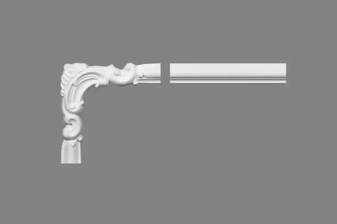 Narożnik MDD332-11 Mardom Decor pasujący do listwy ściennej MD332