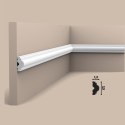 PX103 listwa ścienna Orac Decor wysokość 2.5cm sztukateria naścienna ramka