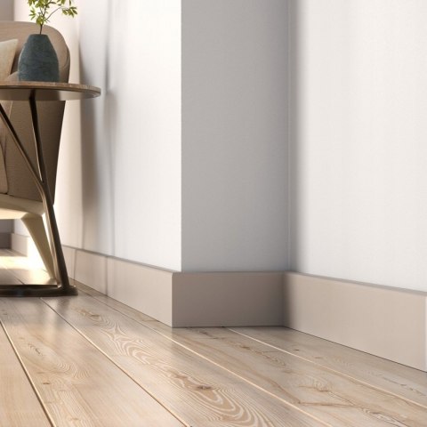 PF080C kolor cappuccino listwa przypodłogowa 8x1.5x240cm polimer HD Durofit