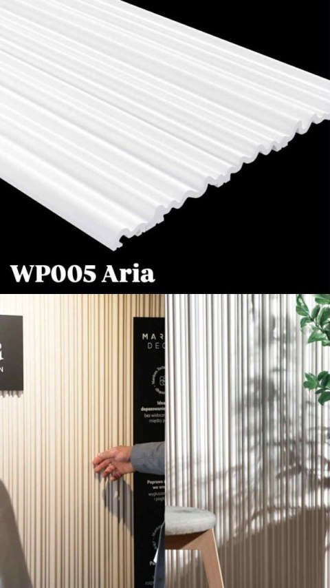 Panel ścienny 3D Aria WP005 długość 270cm Mardom Decor