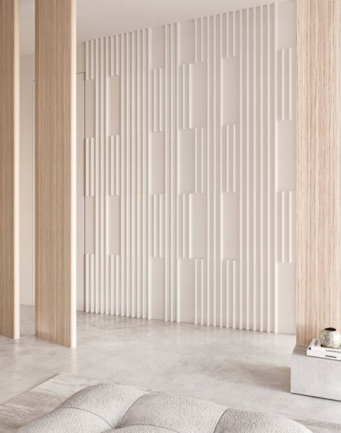 Panel ścienny dekoracyjny Trento 3d Puresense 60x60cm Murso Creativa