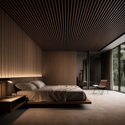 Prawe zakończenie lameli Dąb Ciemny L0104R Mardom Decor długość 2.7m