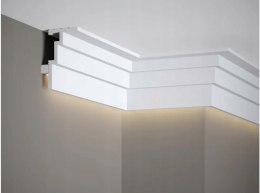 QL025 listwa sufitowa oświetleniowa LED karniszowa wysokość 11cm Mardom