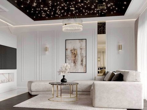 QL025 listwa sufitowa oświetleniowa LED karniszowa wysokość 11cm Mardom