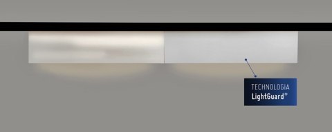 QL025 listwa sufitowa oświetleniowa LED karniszowa wysokość 11cm Mardom