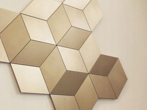 W100 Rombus panel ścienny 3D Orac Decor romby