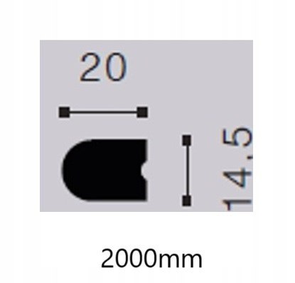 WL14 NMC listwa ścienna pasuje do paneli NOEL & MARQUET