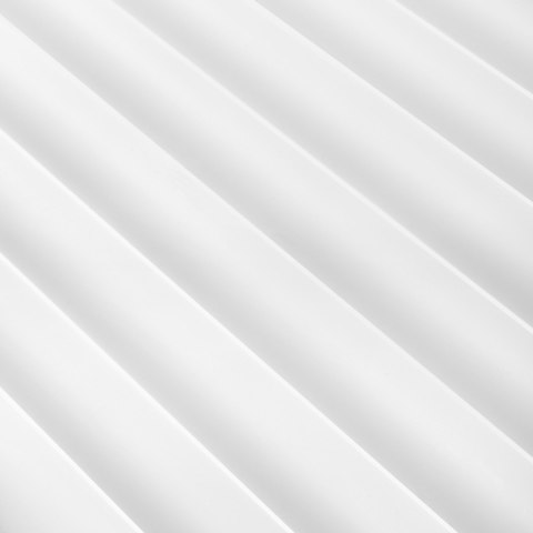 WP001P malowany na biało RAL9003 panel 3D Duna Mardom Decor ryflowany 270cm