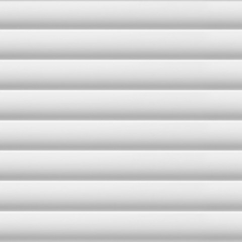 WP001TP malowany na biało RAL9003 panel 3D Duna Mardom ryflowany 200cm