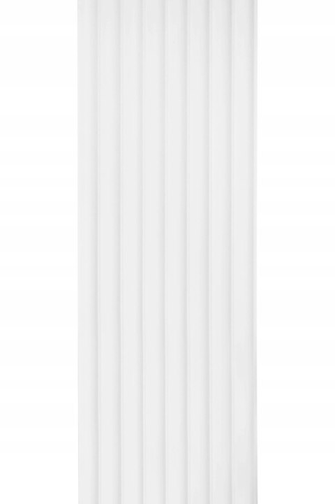 WP002P LUMIO kolor biały Mardom Decor panele ścienne 3D 270cm ryflowane