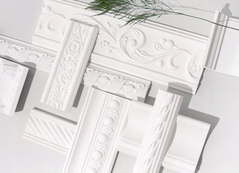 WP002P LUMIO kolor biały Mardom Decor panele ścienne 3D 270cm ryflowane