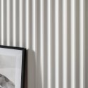 WP002P LUMIO kolor biały Mardom Decor panele ścienne 3D 270cm ryflowane